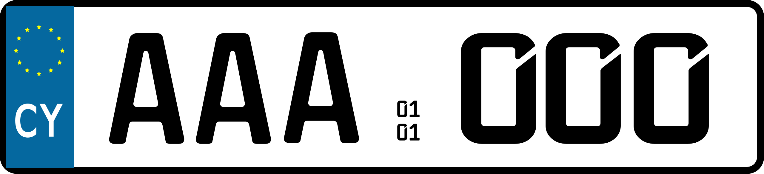 Где и как получить красивый номер для автомобиля на Кипре?